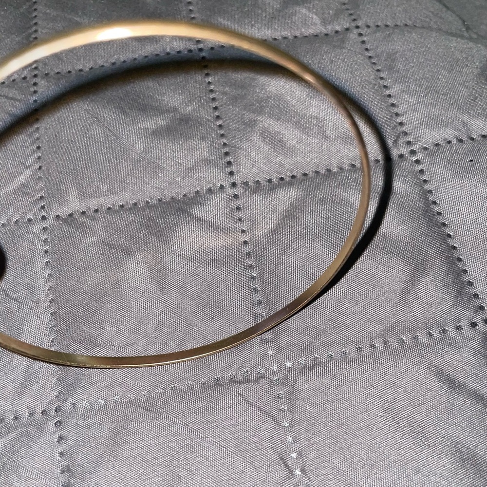 Bundle Bangle Bracelet;Leaf Ring;And Another Ring - image 7